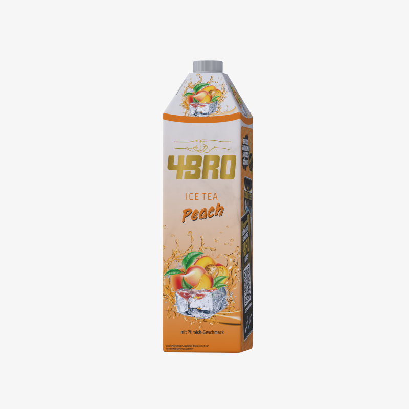4BRO Ice Tea Peach 8x1000